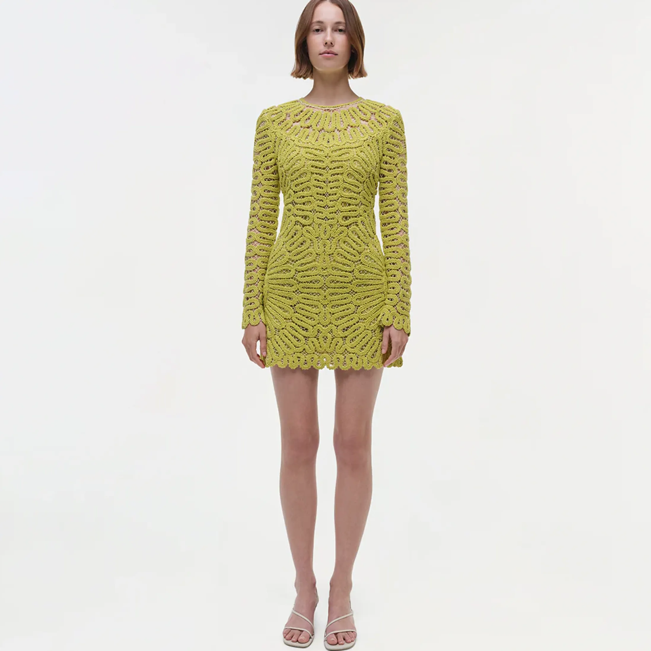 Women Simkhai McCall Embroidered Mini Dress