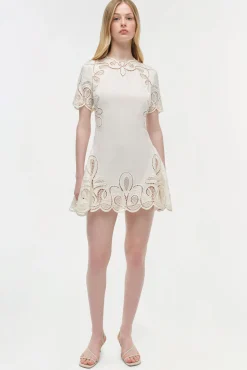 Women Simkhai Morrigan Linen Mini Dress