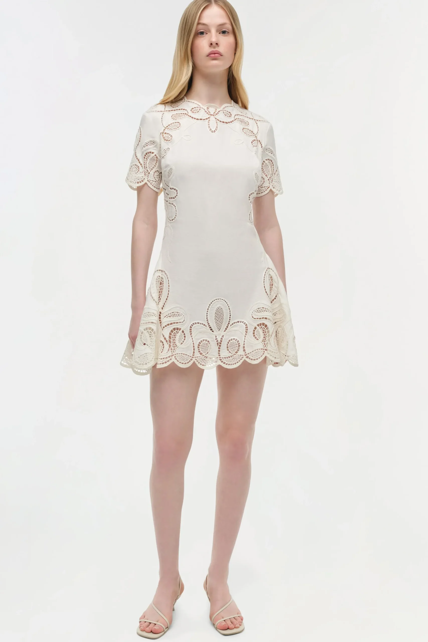 Women Simkhai Morrigan Linen Mini Dress
