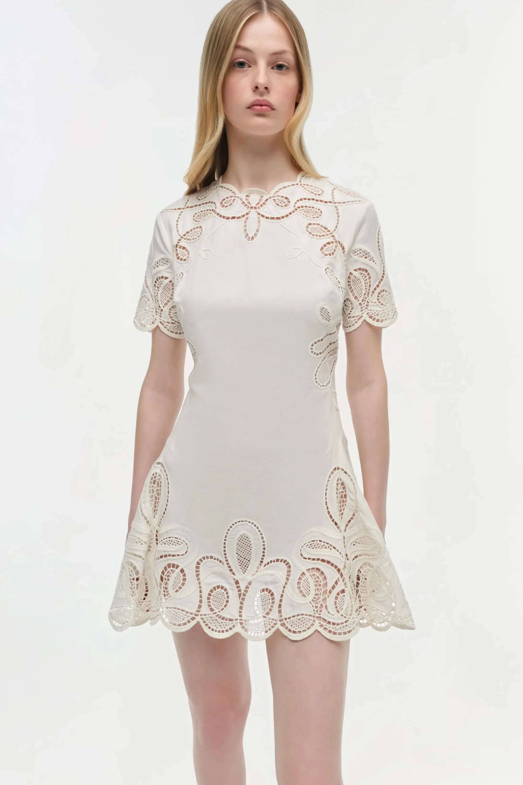 Women Simkhai Morrigan Linen Mini Dress