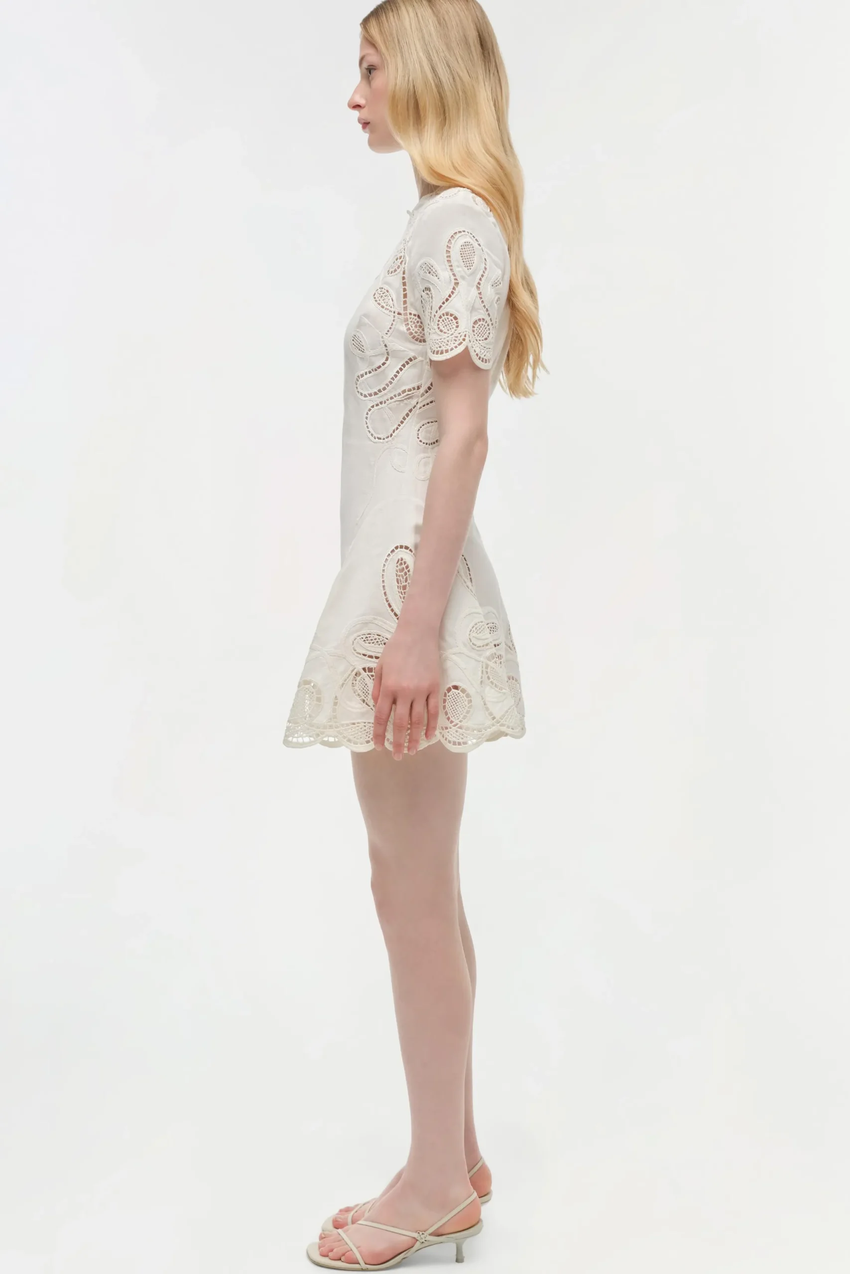 Women Simkhai Morrigan Linen Mini Dress
