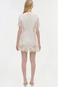 Women Simkhai Morrigan Linen Mini Dress