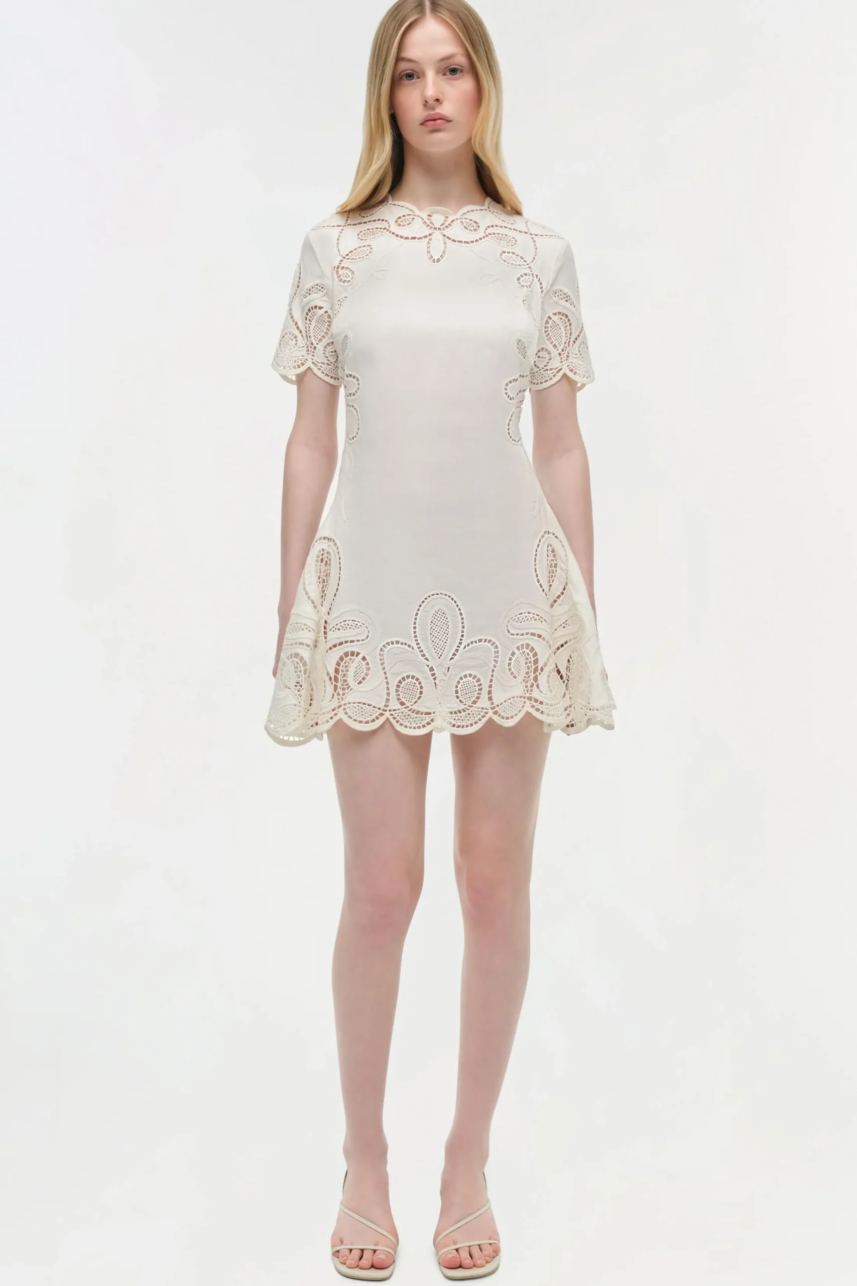 Women Simkhai Morrigan Linen Mini Dress