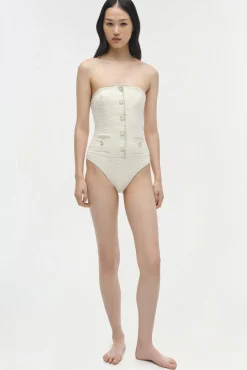 Women Simkhai Natalie Strapless One Piece