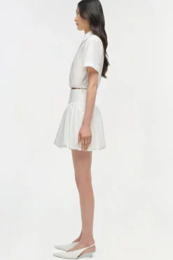 Women Simkhai Nicky Cotton Top