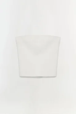 Women Simkhai Nicole Strapless Compact Knit Top