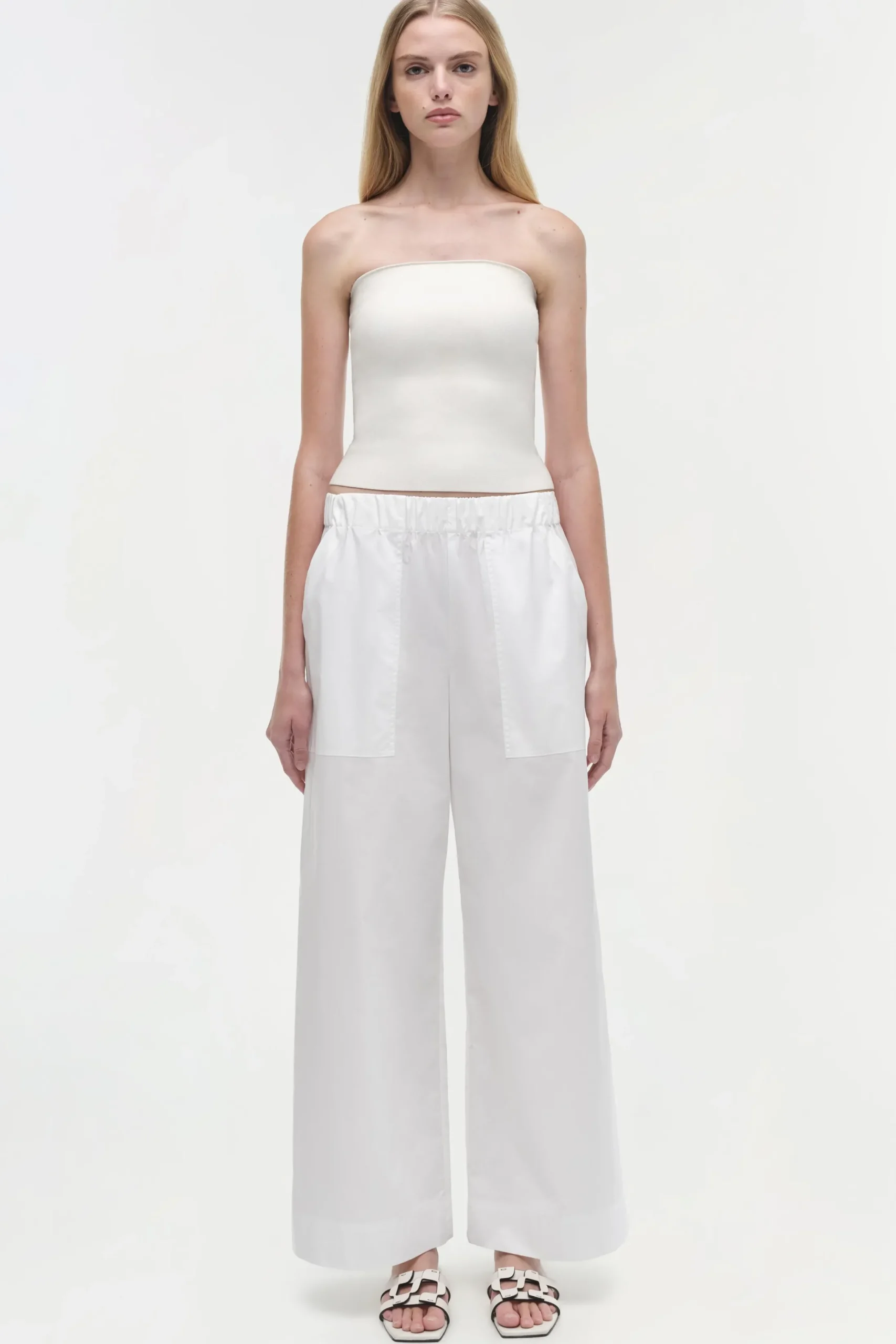 Women Simkhai Nicole Strapless Compact Knit Top