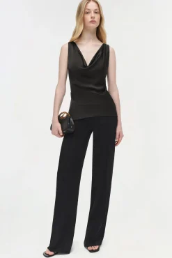 Women Simkhai Nubia Satin Top