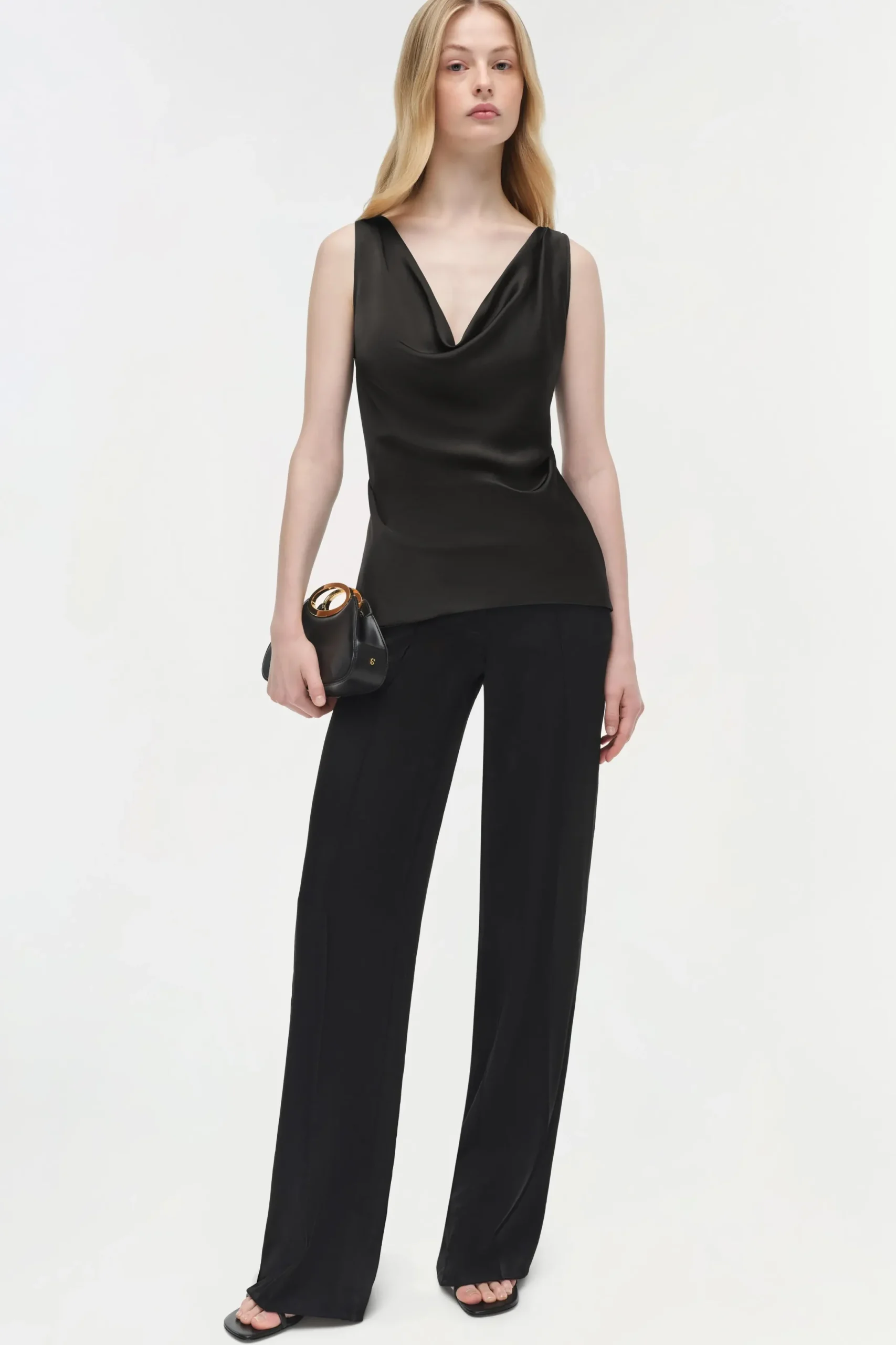 Women Simkhai Nubia Satin Top