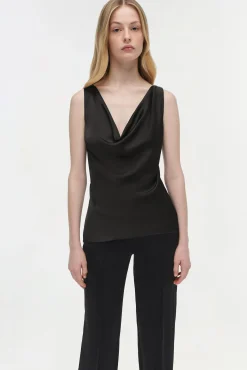 Women Simkhai Nubia Satin Top