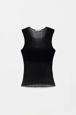 Women Simkhai Oakley Plisse Tank