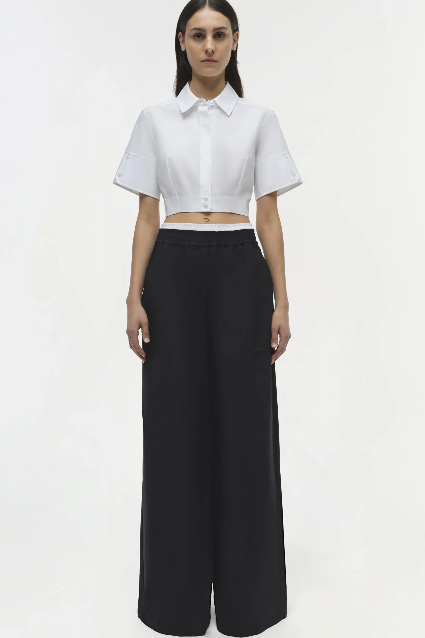 Women Simkhai Olly Double Waistband Pant