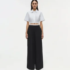 Women Simkhai Olly Double Waistband Pant