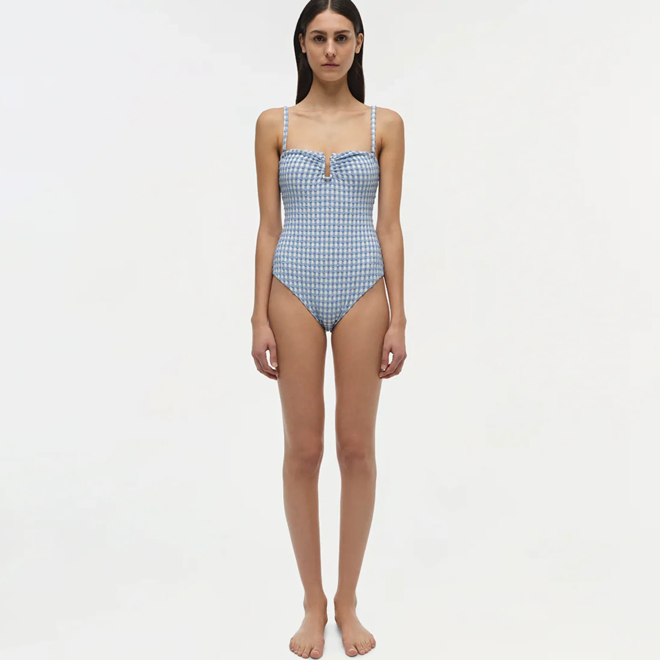Women Simkhai Ottilie Strapless Swimsuit
