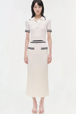 Women Simkhai Paige Knit Midi Skirt