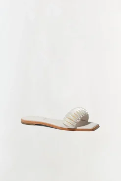 Simkhai Pearlized Ripple Sandal