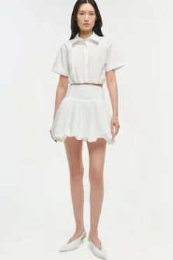 Women Simkhai Pippa Cotton Mini Skirt