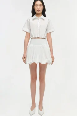 Women Simkhai Pippa Cotton Mini Skirt