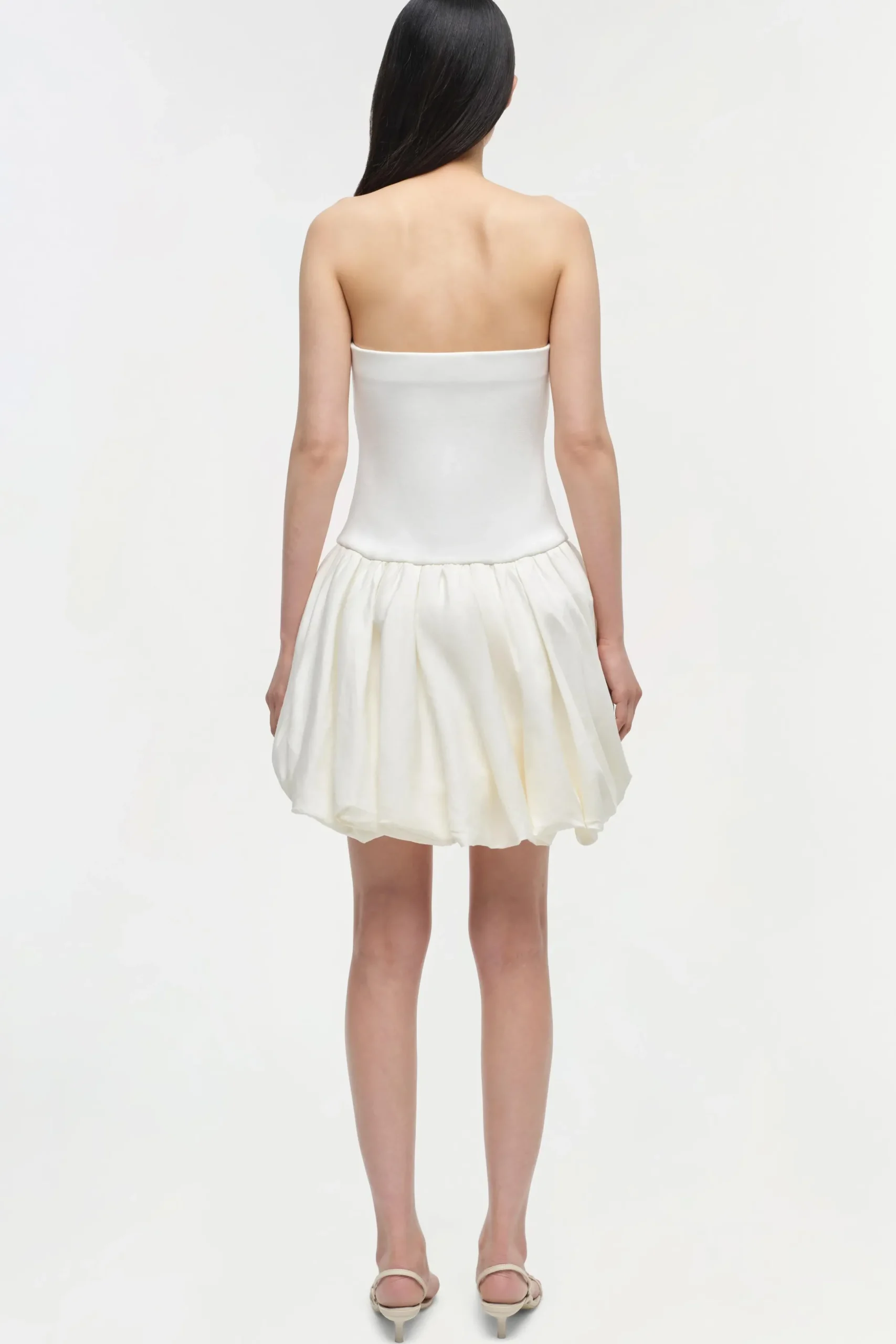 Women Simkhai Pollie Strapless Combo Mini Dress