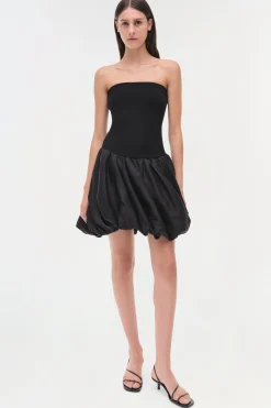 Women Simkhai Pollie Strapless Combo Mini Dress