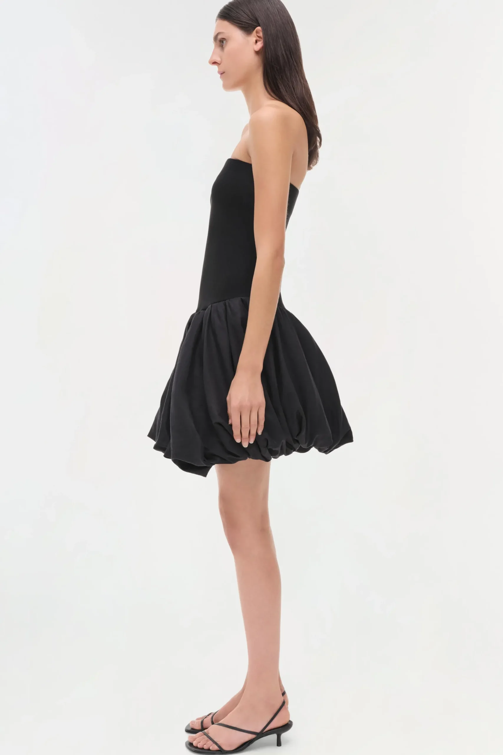 Women Simkhai Pollie Strapless Combo Mini Dress
