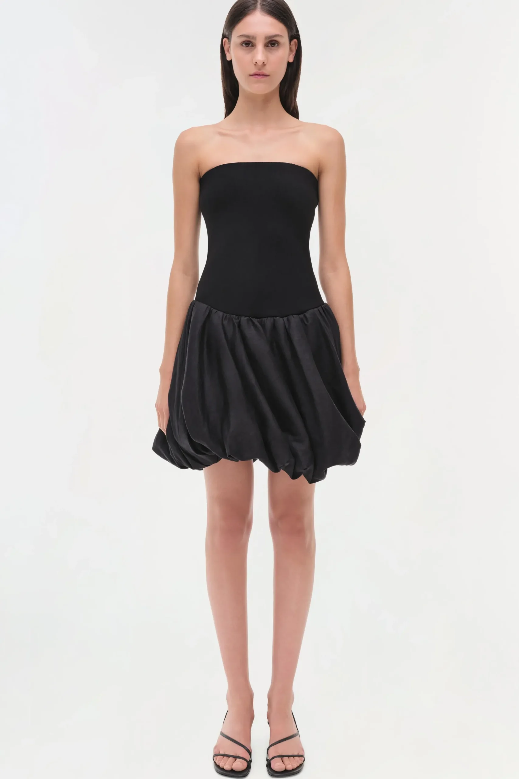 Women Simkhai Pollie Strapless Combo Mini Dress