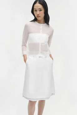 Women Simkhai Rachel Sheer Knit Cardigan