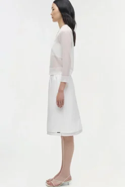 Women Simkhai Rachel Sheer Knit Cardigan
