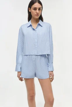 Women Simkhai Renata Cotton Shirt