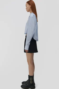 Women Simkhai Renata Cropped Shirt