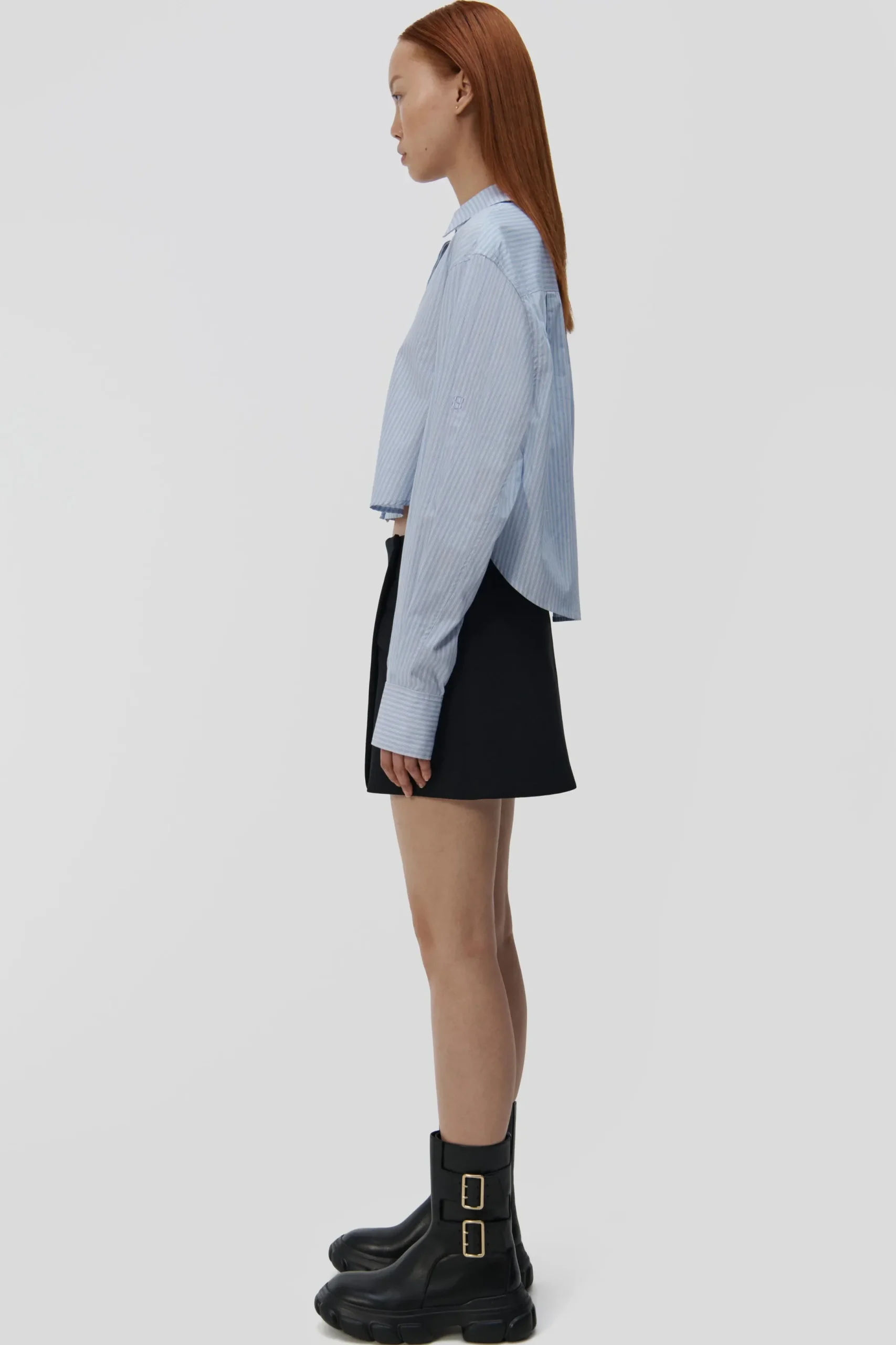 Women Simkhai Renata Cropped Shirt