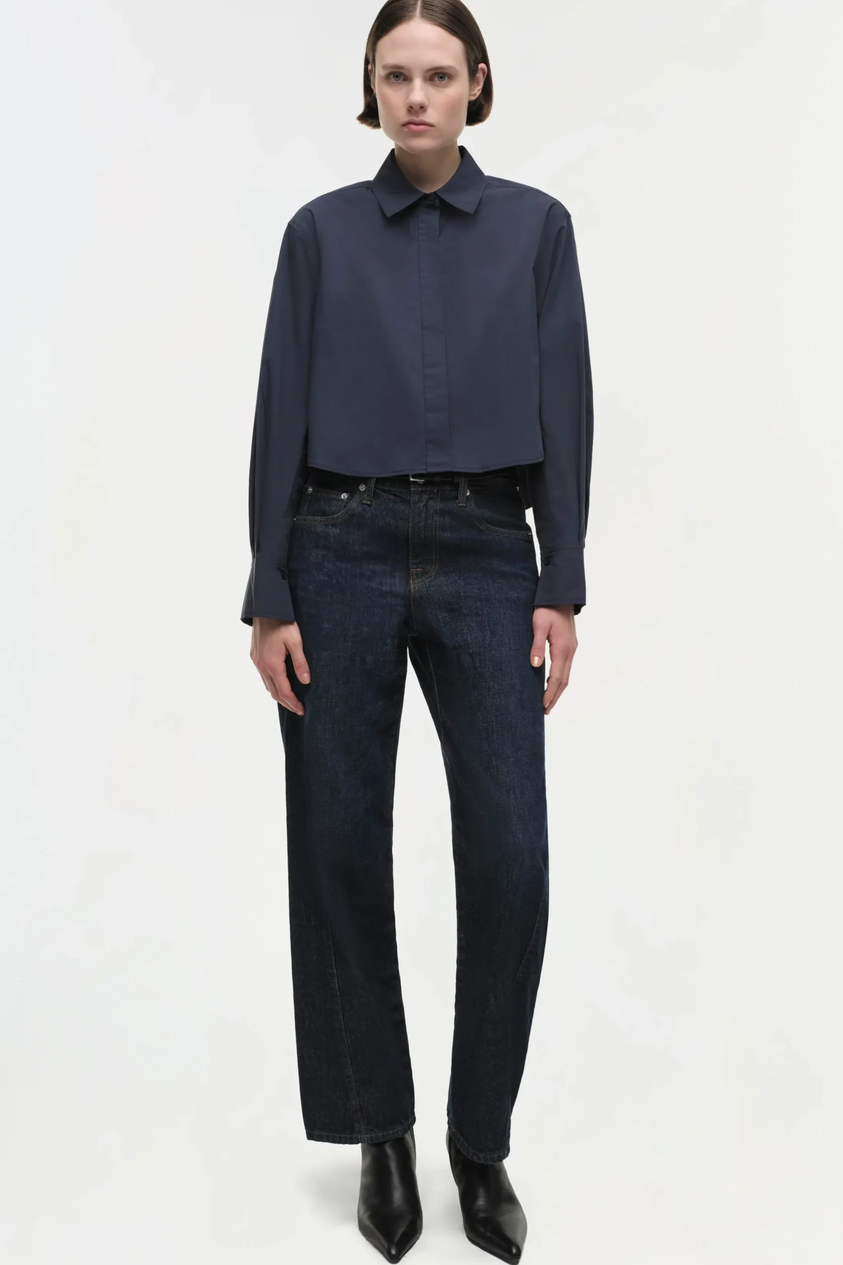 Women Simkhai Renata Cropped Shirt