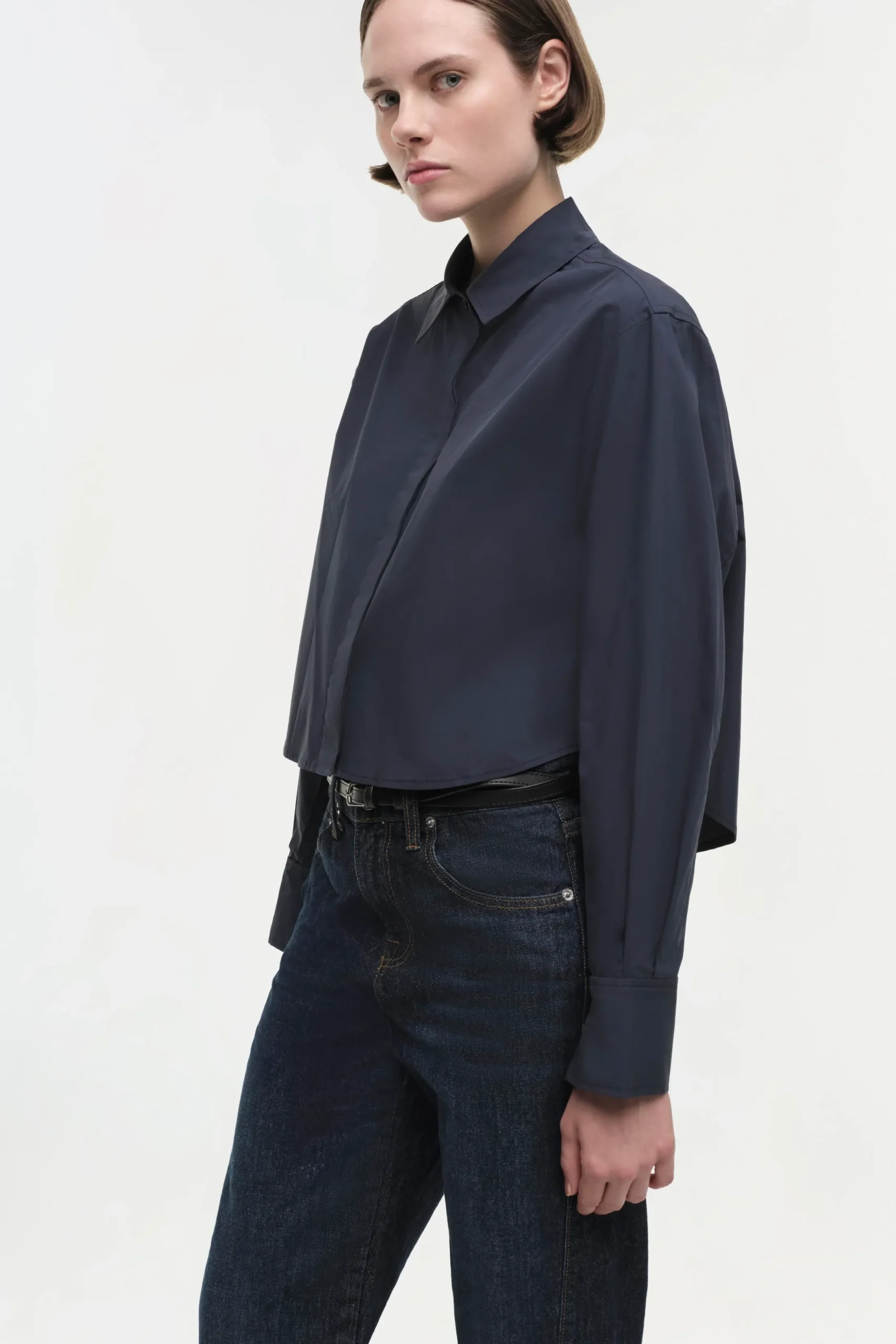 Women Simkhai Renata Cropped Shirt