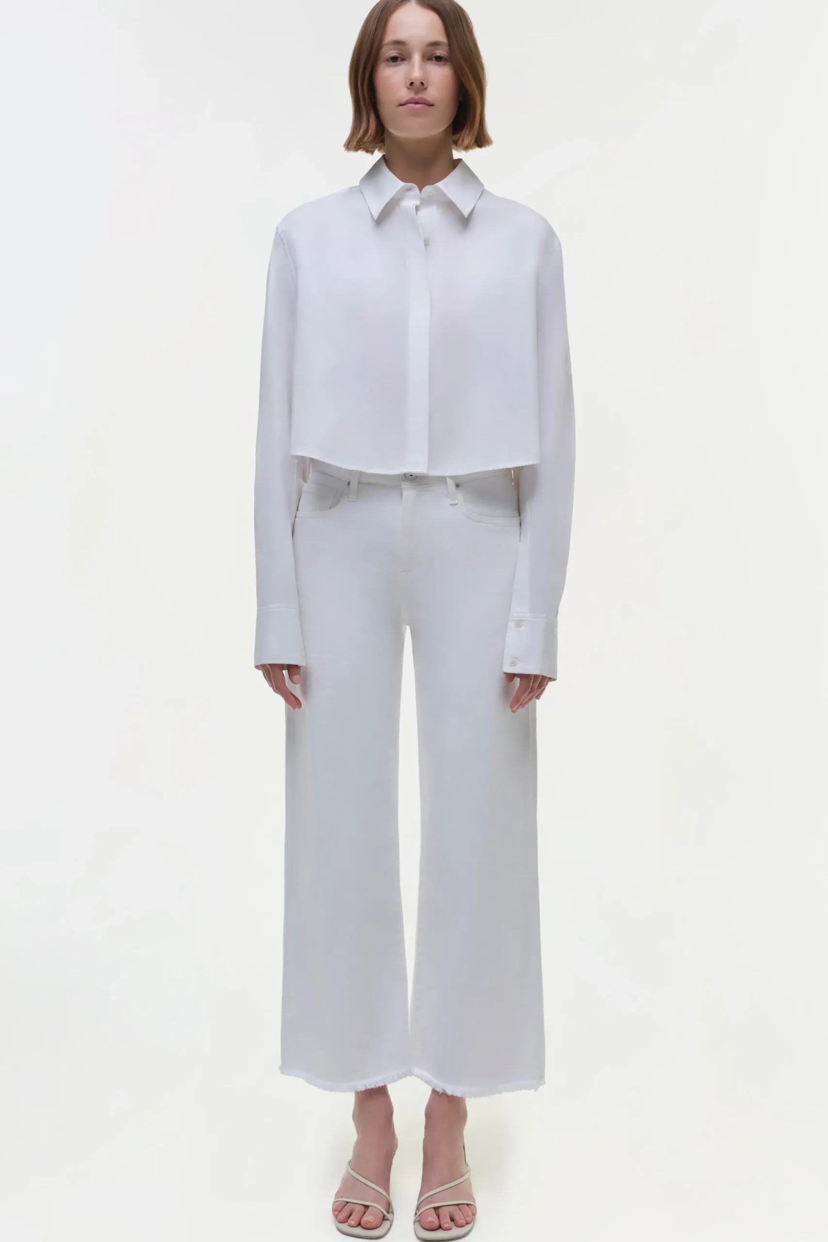 Women Simkhai Renata Cropped Shirt