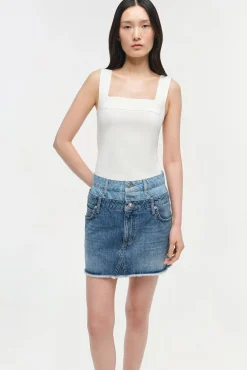 Women Simkhai Salix Double Waistband Mini Skirt
