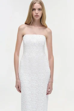 Women Simkhai Savia Strapless Embellished Gown