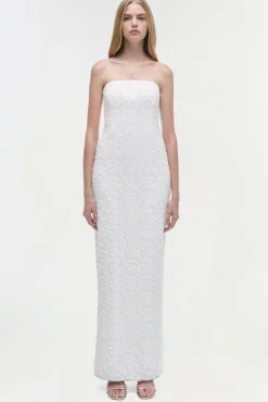 Women Simkhai Savia Strapless Embellished Gown