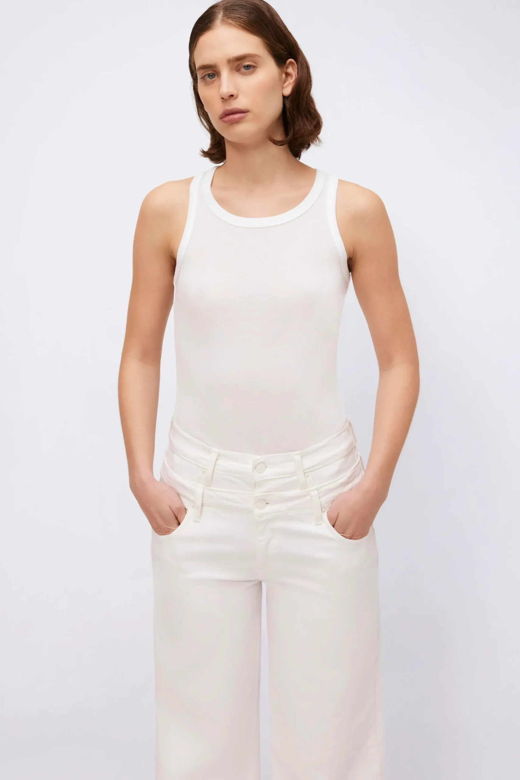 Women Simkhai Scoop-Neck Tank