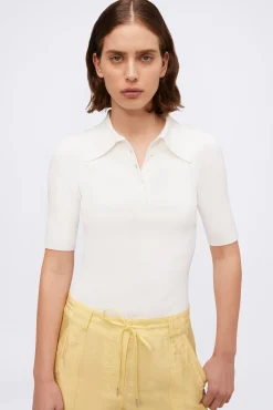 Women Simkhai Secily Knit Polo