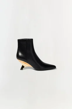Simkhai Shadow Leather Bootie