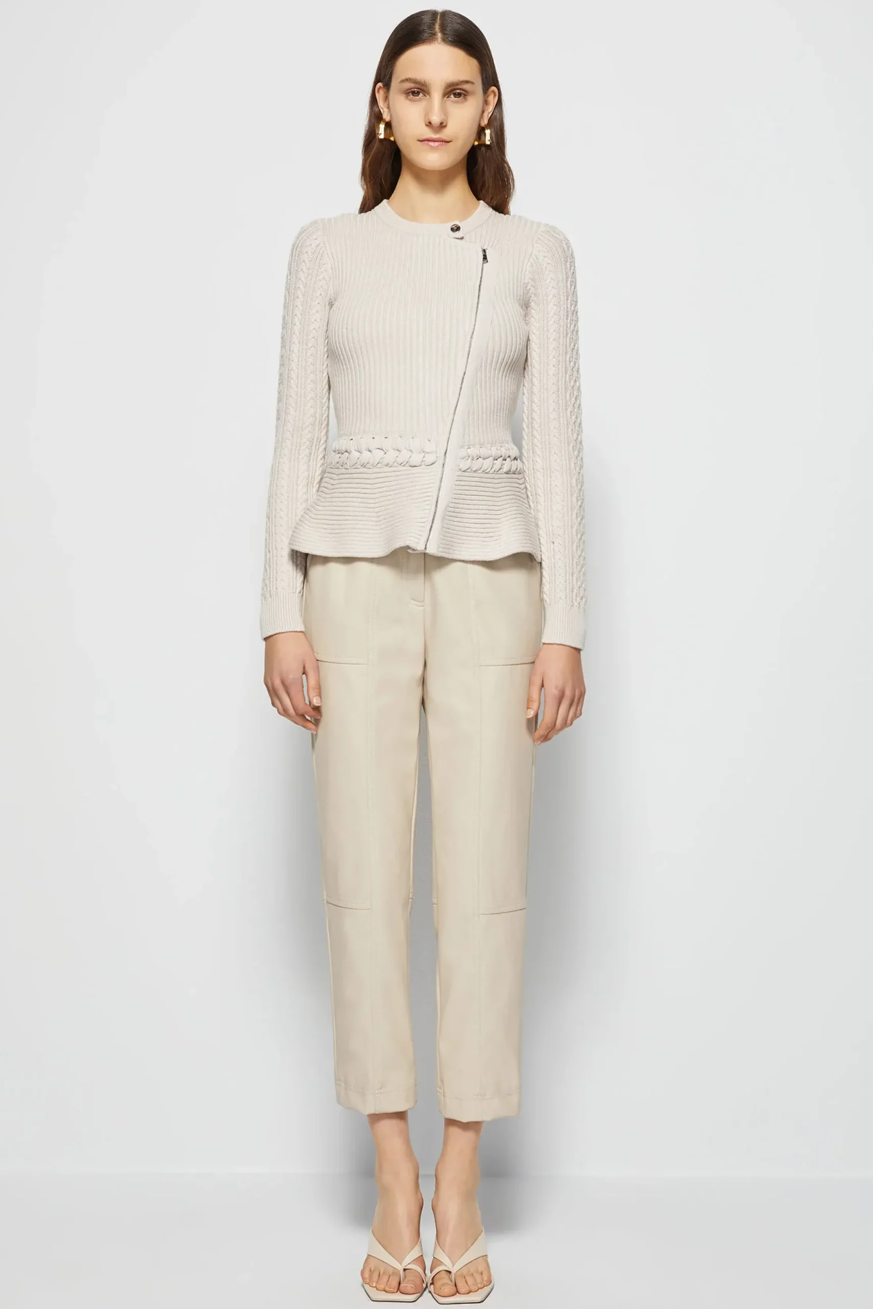 Women Simkhai Signature Andi Peplum Jacket