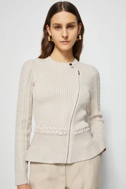 Women Simkhai Signature Andi Peplum Jacket