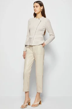 Women Simkhai Signature Andi Peplum Jacket