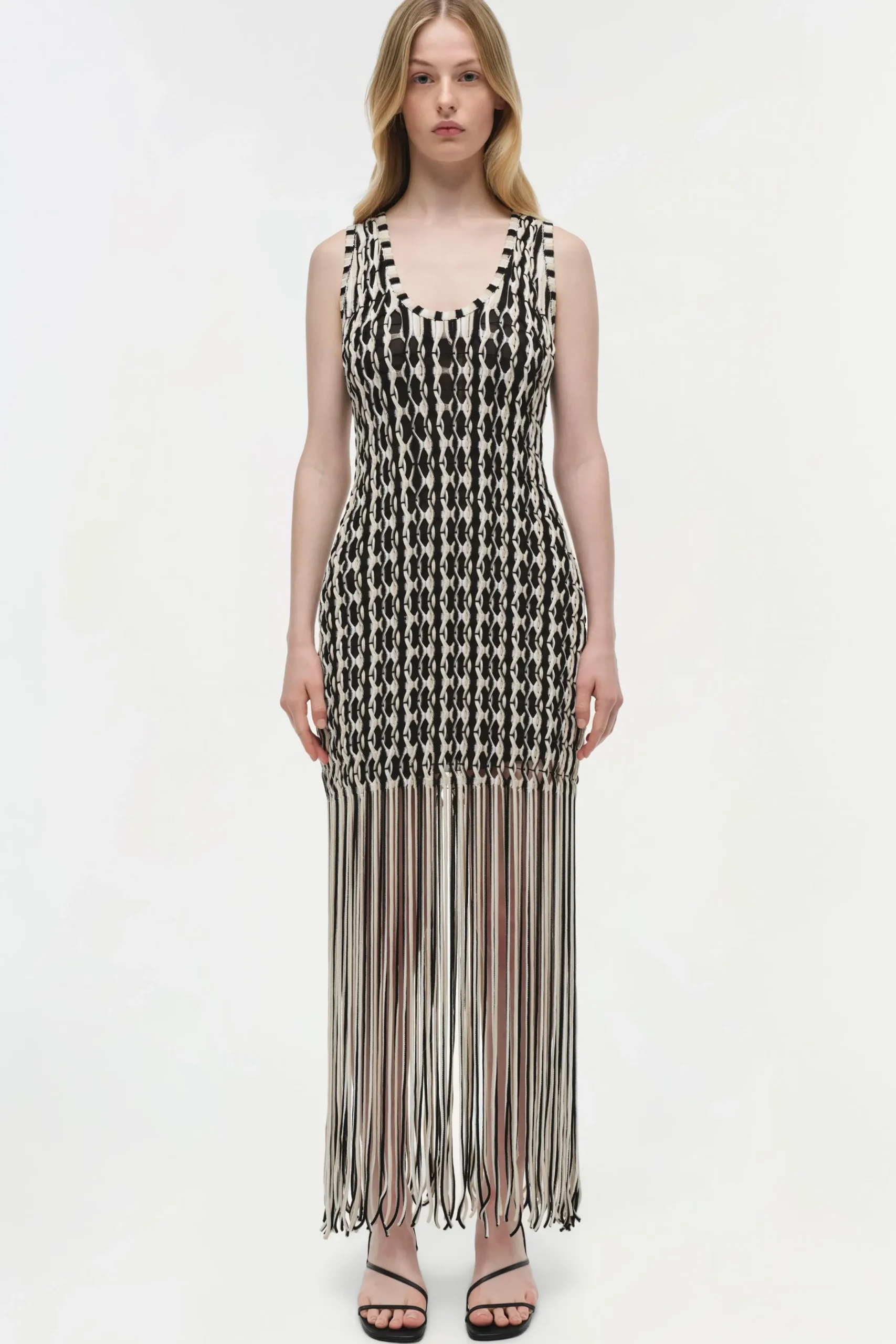 Women Simkhai Sonia Fringe Knit Dress