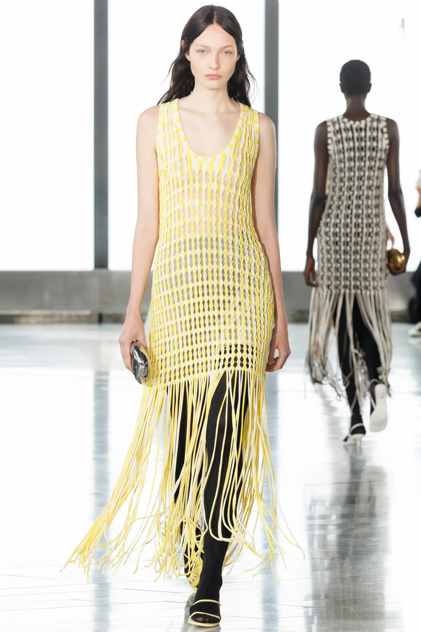 Women Simkhai Sonia Fringe Knit Dress