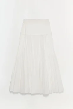 Women Simkhai Stella Pleated Midi Skirt
