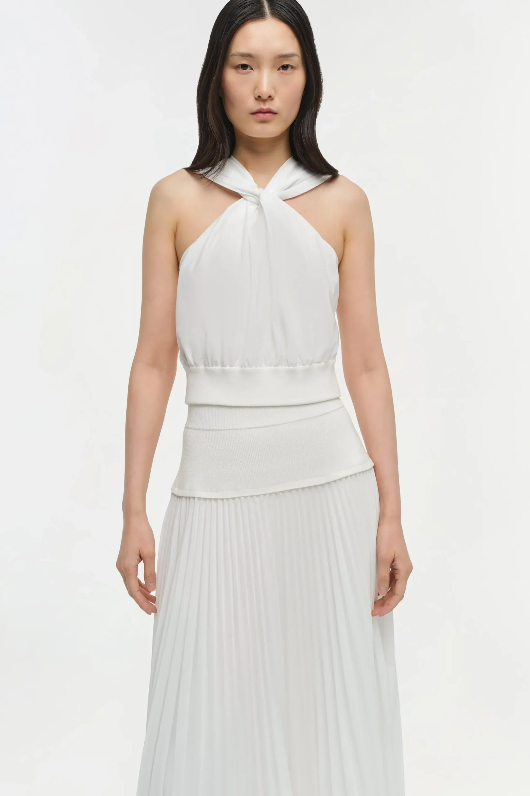 Women Simkhai Stella Pleated Midi Skirt