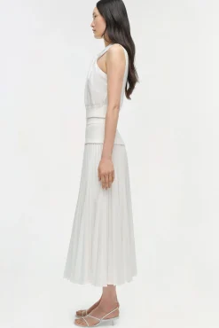 Women Simkhai Stella Pleated Midi Skirt