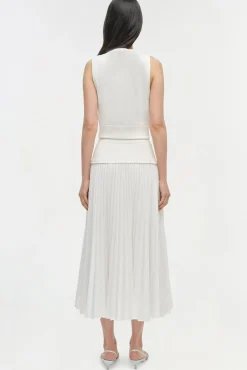 Women Simkhai Stella Pleated Midi Skirt