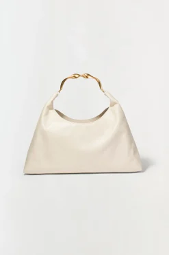 Simkhai Twist Leather Hobo